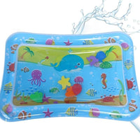 HKM-463507 Inflatable Sensory Water Play Mat for Cats – Thickened Water Sensor Design for Interactive Tummy Time and Play