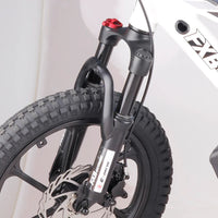 HKM-463571 Electric Balance Bike 16 Inch for Kids Ages 3-12, Lightweight Aluminum Alloy Frame, 3 Speed Modes, Eco-Friendly Design