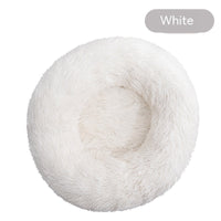 HKM-4636861 Plush Round Washable Dog Kennel for Comfort & Convenience, Multiple Sizes Available