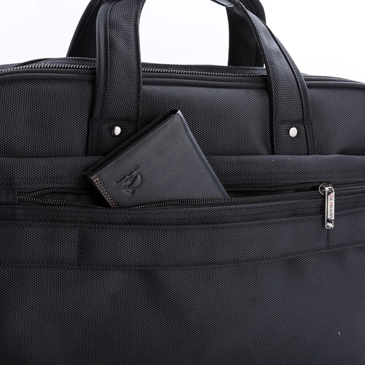 HKM-463699 Lightweight Waterproof Laptop Case for Business Professionals - Custom Logo Polyester Briefcase