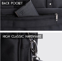 HKM-463699 Lightweight Waterproof Laptop Case for Business Professionals - Custom Logo Polyester Briefcase
