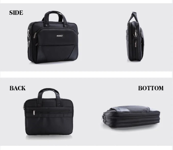 HKM-463699 Lightweight Waterproof Laptop Case for Business Professionals - Custom Logo Polyester Briefcase