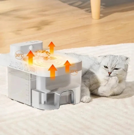 HKM-463763 Smart Pet Water Fountain with APP Control and Dirty-Water Separation for Small Animals