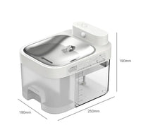 HKM-463763 Smart Pet Water Fountain with APP Control and Dirty-Water Separation for Small Animals