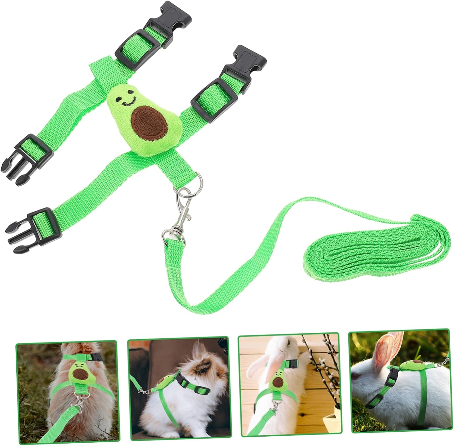 HKM-4638269 Small Pet Harness and Leash Set for Cats and Dogs - Secure and Comfortable Walking Solution