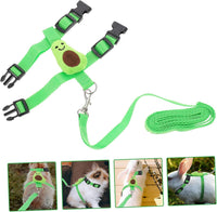 HKM-4638269 Small Pet Harness and Leash Set for Cats and Dogs - Secure and Comfortable Walking Solution