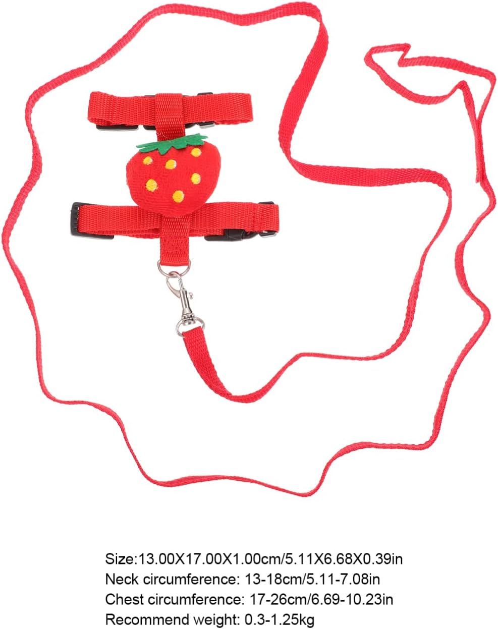 HKM-4638269 Small Pet Harness and Leash Set for Cats and Dogs - Secure and Comfortable Walking Solution