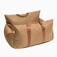HKM-4639037 Waterproof Dog and Cat Nest with Soft Fabric - Pink and Gray - 53x47x44cm