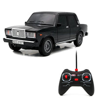 HKM-464147 1/12 Scale Lada Remote Control Car with Lighting, 4 Channel Simulation for Indoor and Outdoor Fun