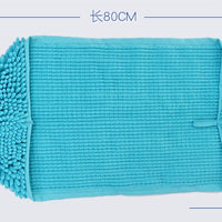 HKM-4642237 Ultra Absorbent Chenille Pet Towel for Dogs and Cats - Available in Blue, Pink, and Purple