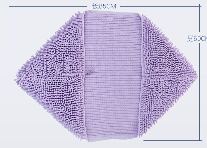 HKM-4642237 Ultra Absorbent Chenille Pet Towel for Dogs and Cats - Available in Blue, Pink, and Purple