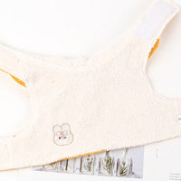 HKM-4642365 Cotton Winter Dog Vest with Fleece Lining and Leash Included