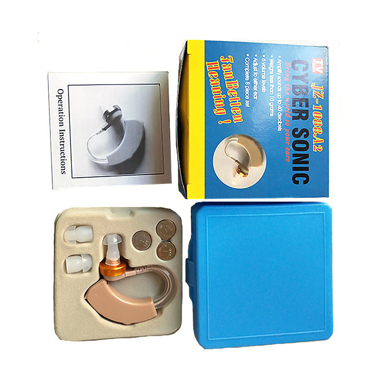 HKM-464339 Rechargeable Hanging Hearing Aid for Mild to Moderate Hearing Impairment