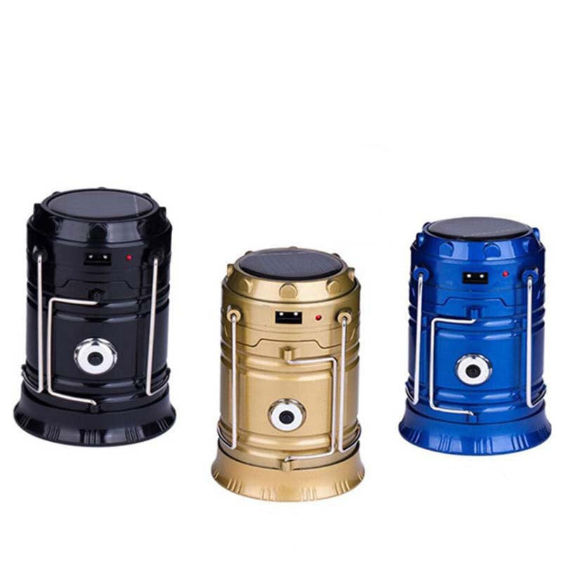 HKM-464339 Rechargeable Outdoor Camping Tent Light - Multifunctional Portable Design, Waterproof, 6-8 Hours Runtime