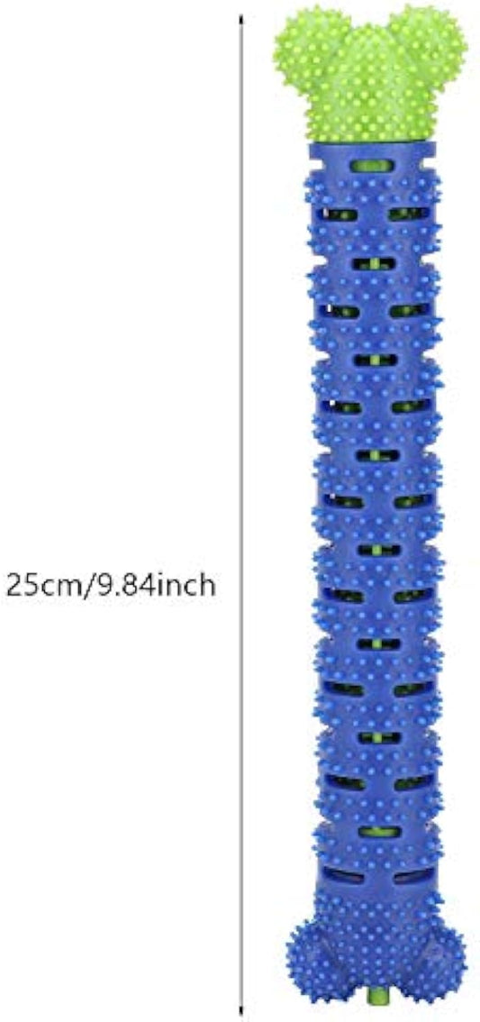 HKM-4644029 Blue Green Pet Molar Tooth Cleaner Brush Stick for Dog Dental Care and Oral Health