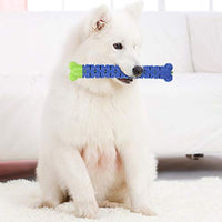 HKM-4644029 Blue Green Pet Molar Tooth Cleaner Brush Stick for Dog Dental Care and Oral Health