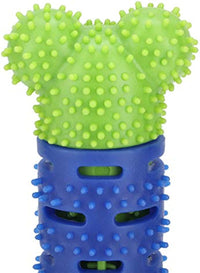 HKM-4644029 Blue Green Pet Molar Tooth Cleaner Brush Stick for Dog Dental Care and Oral Health