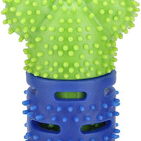 HKM-4644029 Blue Green Pet Molar Tooth Cleaner Brush Stick for Dog Dental Care and Oral Health