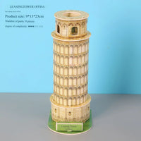 HKM-464595 Handmade 3D Paper Puzzle of World Famous Architecture for Kids - Educational Gift Toy
