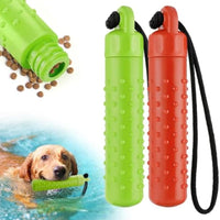 HKM-464659 Interactive Floating Dog Water Toys for Outdoor Fetch and Treat Hiding, Lightweight TPR Bumper Design