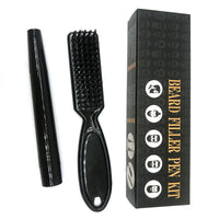 HKM-464723 Men's Beard Filling Pen with Brush for Precision Grooming