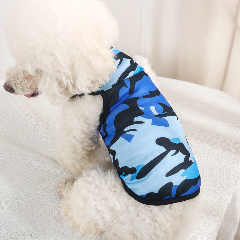 HKM-4648125 Camouflage Vest for Dogs - Stylish and Durable Pet Apparel in Various Sizes
