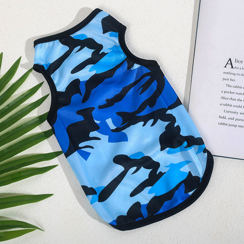 HKM-4648125 Camouflage Vest for Dogs - Stylish and Durable Pet Apparel in Various Sizes