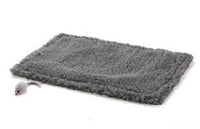 HKM-4648509 Hemp Cat Scratch Board with Plush Surface - 48 x 31 cm Teaser Toy