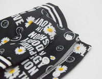 HKM-4648893 Casual Black Acrylic T-Shirt for Dogs in Various Sizes