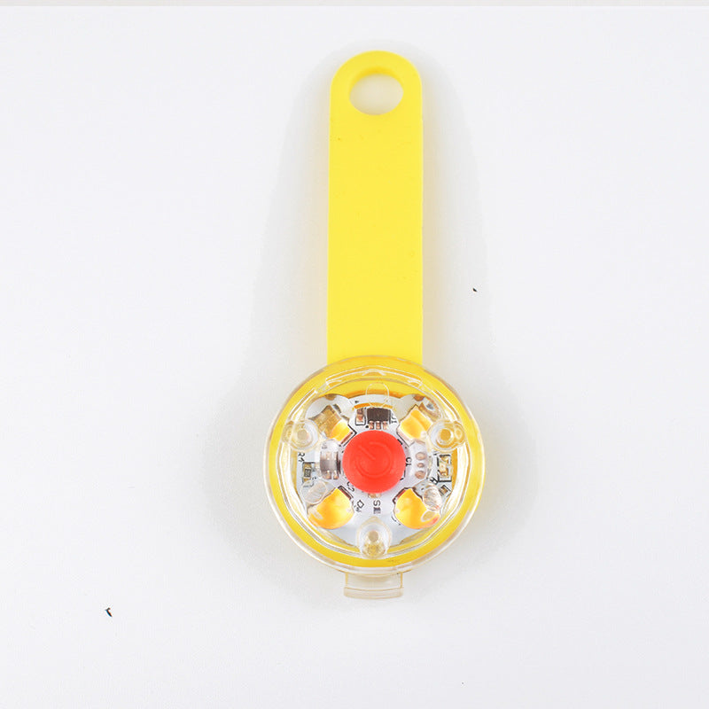 HKM-4649789 Luminous USB Charging Waterproof Dog Pendant Light for Night Walking with Customizable Colors