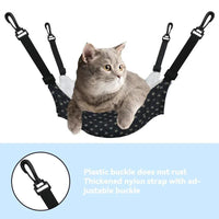 HKM-4649917 Cotton Flannel Hanging Bed for Cats, Small Animals, and Rodents - Multiple Sizes Available