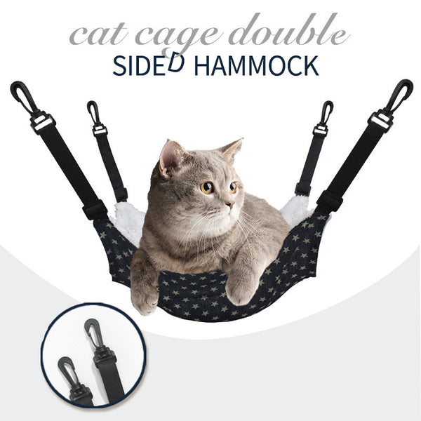 HKM-4649917 Cotton Flannel Hanging Bed for Cats, Small Animals, and Rodents - Multiple Sizes Available