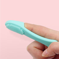 HKM-4650173 Pet Silicone Finger Toothbrush for Effective Tooth Stain Removal