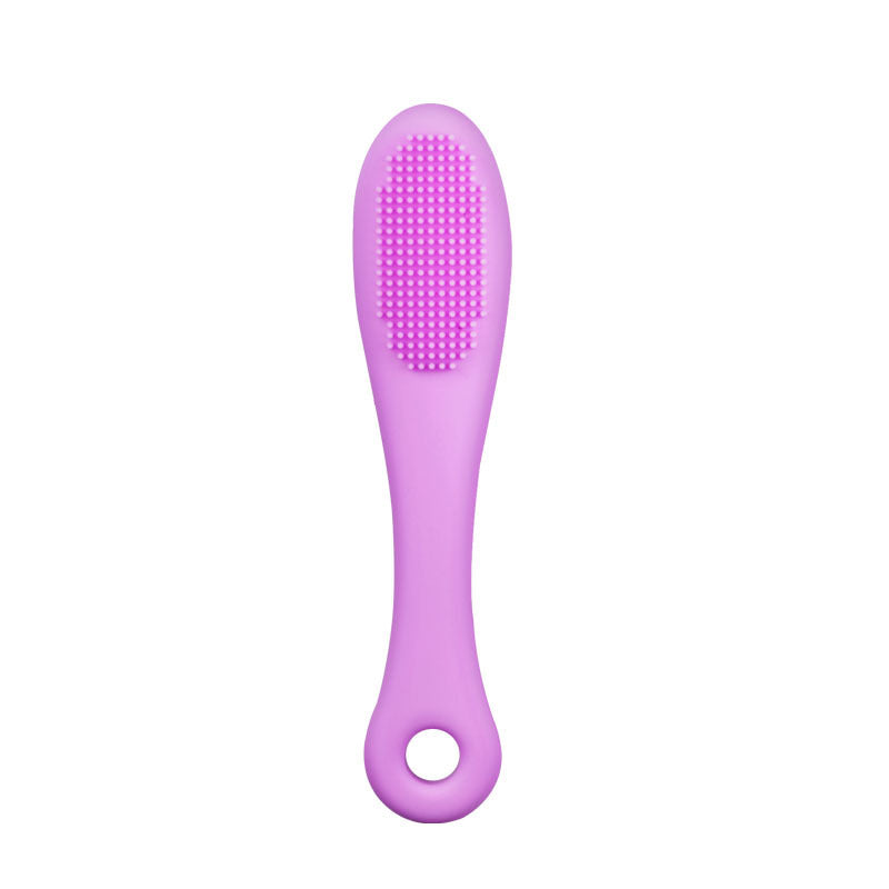 HKM-4650173 Pet Silicone Finger Toothbrush for Effective Tooth Stain Removal