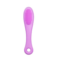 HKM-4650173 Pet Silicone Finger Toothbrush for Effective Tooth Stain Removal