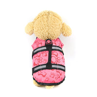 HKM-4652477 Durable Pet Life Jacket for Large and Small Dogs - Orange, Fluorescent Green, Bone Powder, Bone Blue, Various Sizes Available
