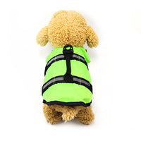 HKM-4652477 Durable Pet Life Jacket for Large and Small Dogs - Orange, Fluorescent Green, Bone Powder, Bone Blue, Various Sizes Available