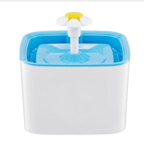 HKM-4654141 Blue Electric Water Feeder for Cats with Clean Water Filtration System