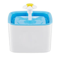 HKM-4654141 Blue Electric Water Feeder for Cats with Clean Water Filtration System
