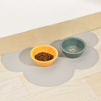 HKM-4654269 Silicone Pet Mat for Cats and Dogs - Anti-Skid Design with Lock Edge, Available in Multiple Colors