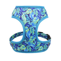HKM-4656445 Adjustable Broken Flower Pattern Dog Leash and Chest Harness for Small Breeds