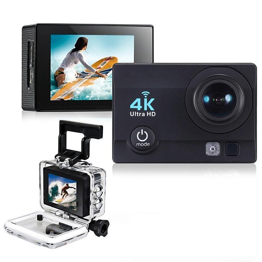 HKM-465683 4K Wireless Action Camera with 2-Inch LCD Screen and 16MP Resolution