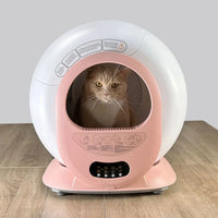 HKM-465747 Extra Large Smart Self-Cleaning Cat Litter Box with App Control and Odor Removal