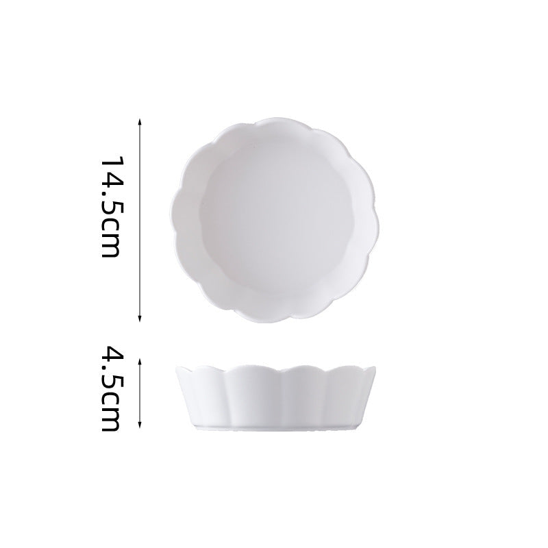 HKM-4660029 Ceramic Tall Cat Bowl with Anti-Skid Base for Automatic Feeding
