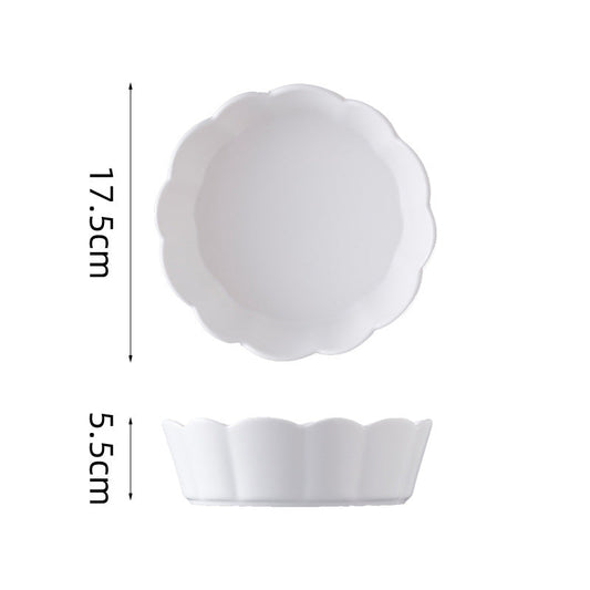 HKM-4660029 Ceramic Tall Cat Bowl with Anti-Skid Base for Automatic Feeding