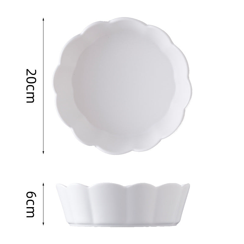 HKM-4660029 Ceramic Tall Cat Bowl with Anti-Skid Base for Automatic Feeding
