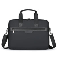 HKM-466003 Elegant Waterproof PU Leather Laptop Briefcase for Business & Travel - Multi-Function Design