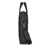 HKM-466003 Elegant Waterproof PU Leather Laptop Briefcase for Business & Travel - Multi-Function Design