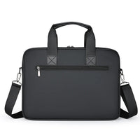 HKM-466003 Elegant Waterproof PU Leather Laptop Briefcase for Business & Travel - Multi-Function Design