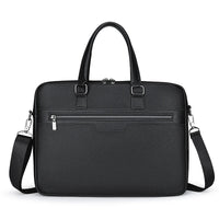 HKM-466003 Elegant Waterproof PU Leather Laptop Briefcase for Business & Travel - Multi-Function Design